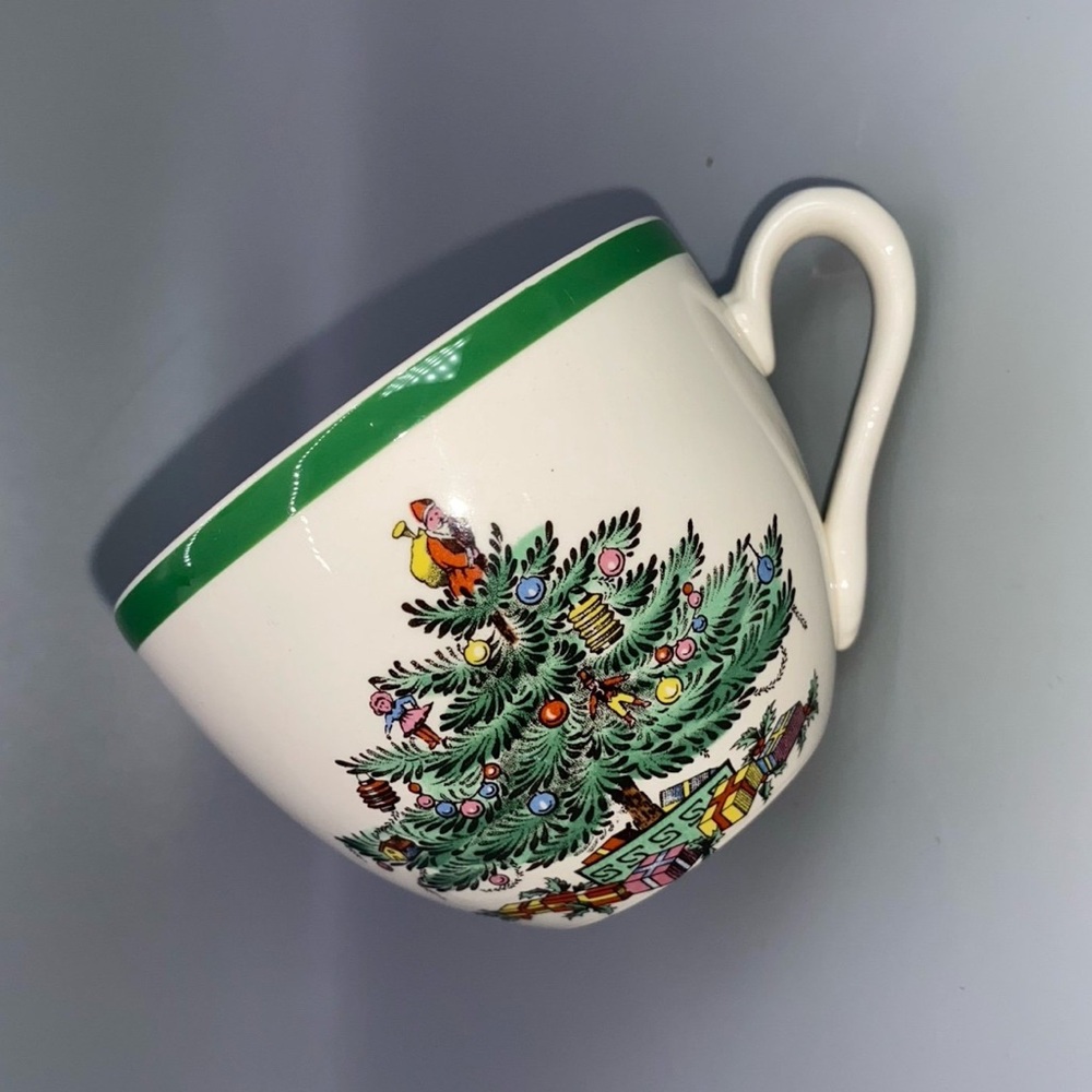 Spode Christmas tree tea cup ceramic England Home Decor Xmas - Picture 1 of 7
